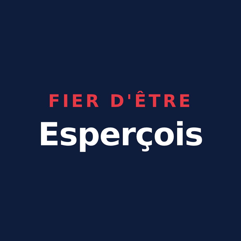 T-shirt « Fier d'être Esperçois » — design pour Esperce