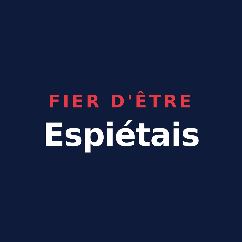 T-shirt « Fier d'être Espiétais » — design pour Espiet