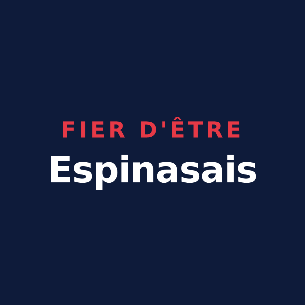 T-shirt « Fier d'être Espinasais » — design pour Espinas