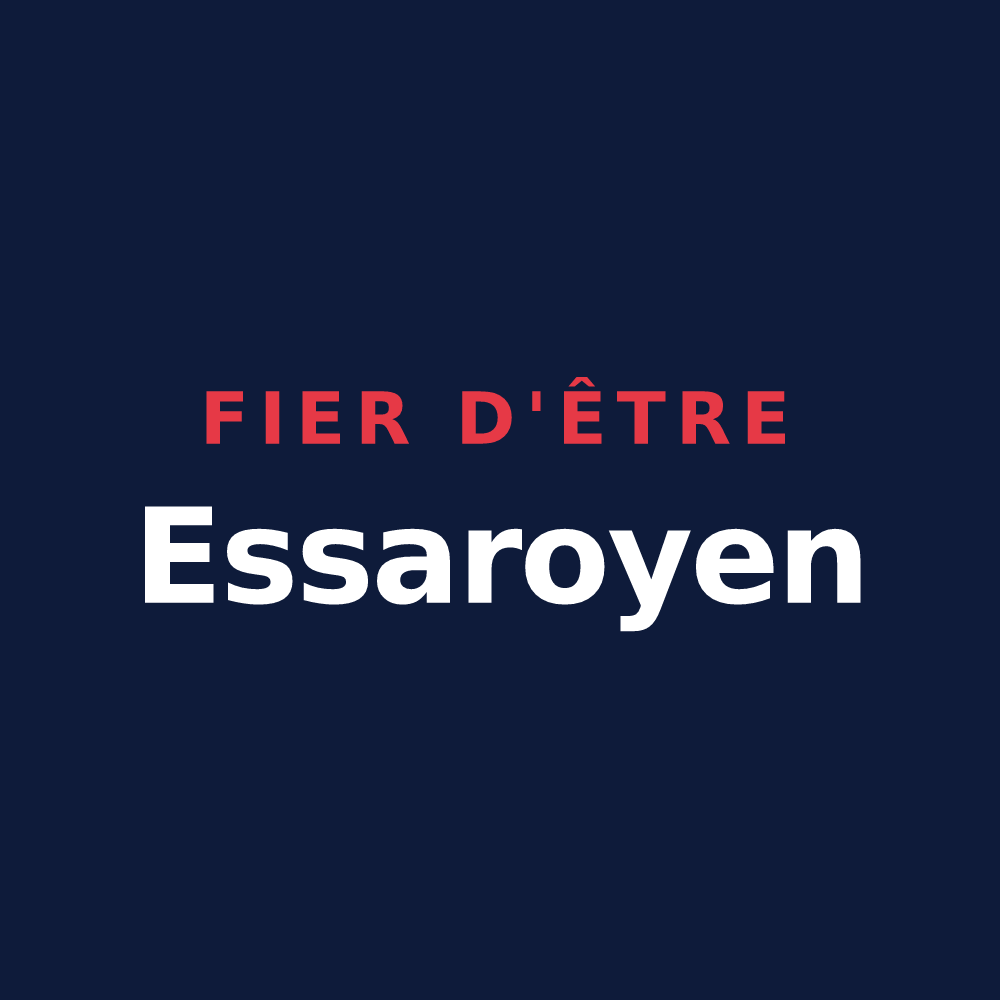 T-shirt « Fier d'être Essaroyen » — design pour Essarois