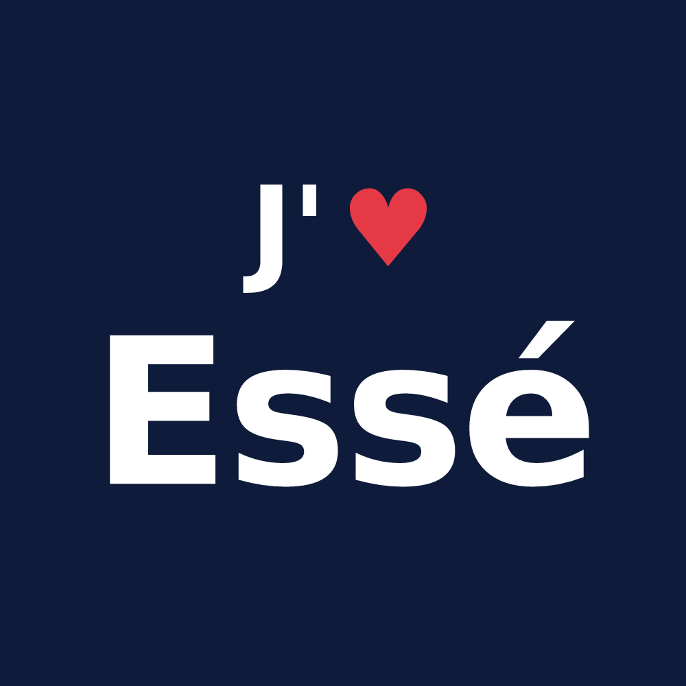 T-shirt personnalisé Essé — design J'aime Essé