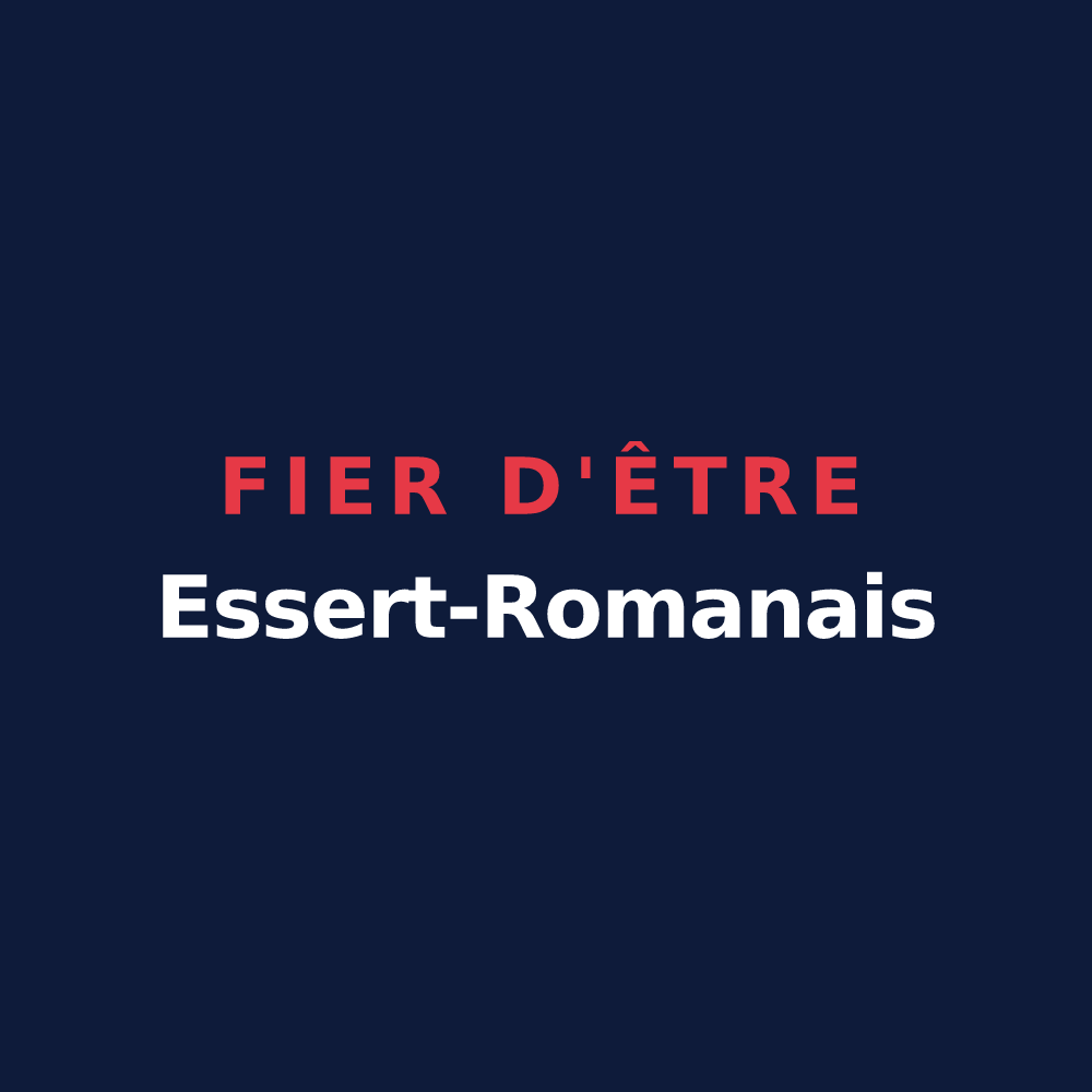 T-shirt « Fier d'être Essert-Romanais » — design pour Essert-Romand