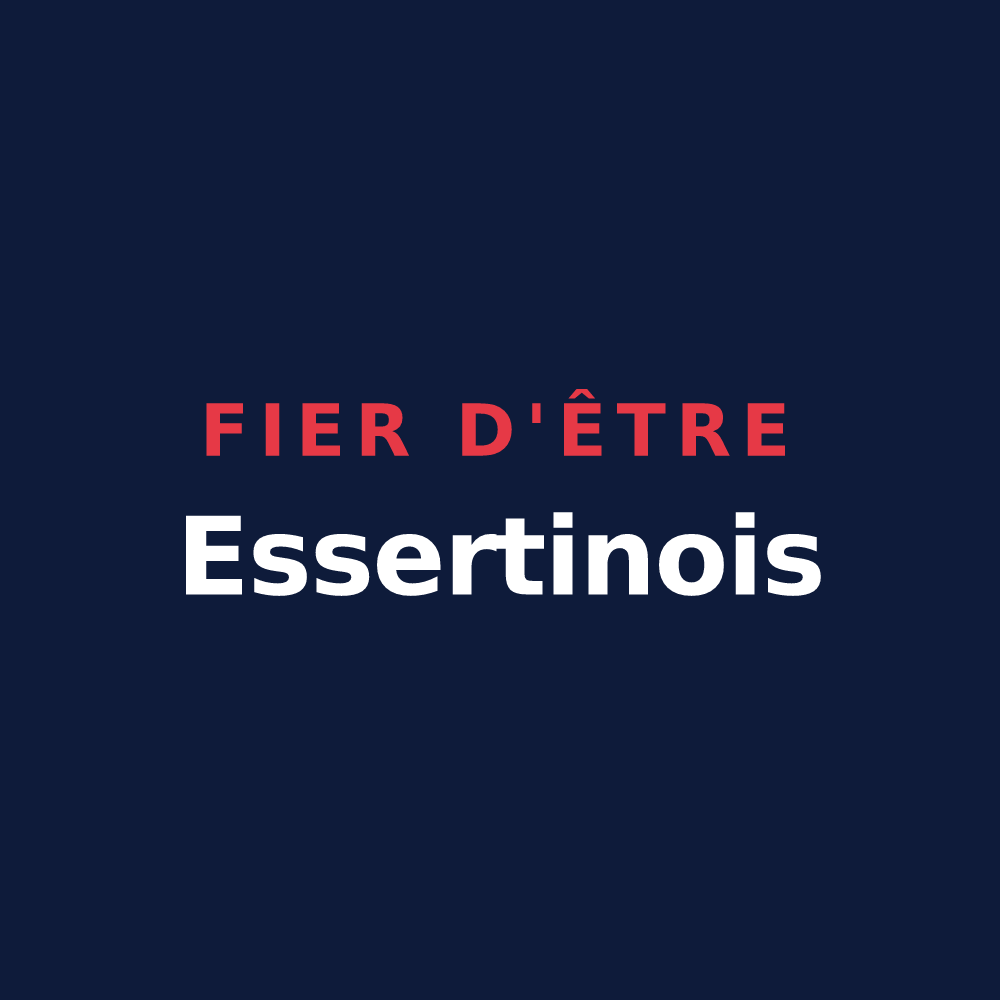 T-shirt « Fier d'être Essertinois » — design pour Essertines-en-Châtelneuf