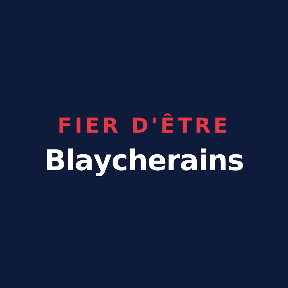 T-shirt « Fier d'être Blaycherains » — design pour Esserts-Blay