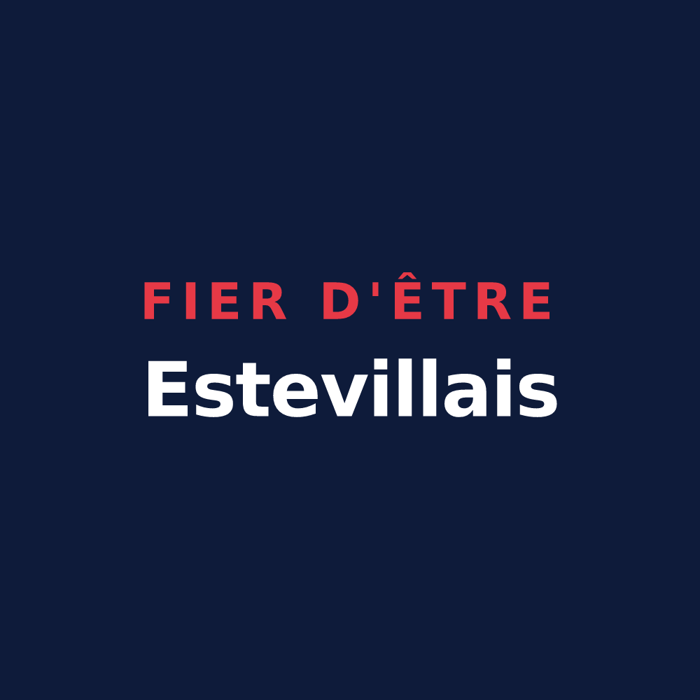 T-shirt « Fier d'être Estevillais » — design pour Esteville
