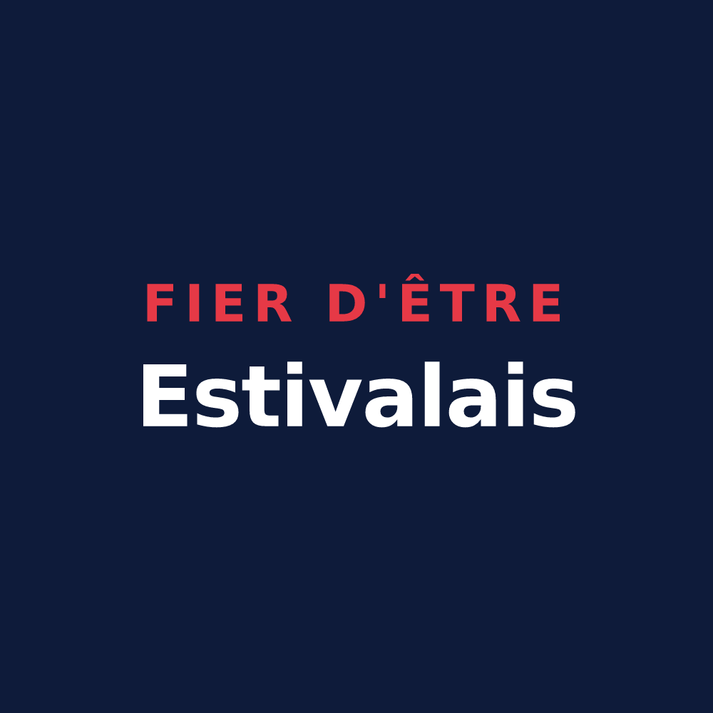 T-shirt « Fier d'être Estivalais » — design pour Estivals