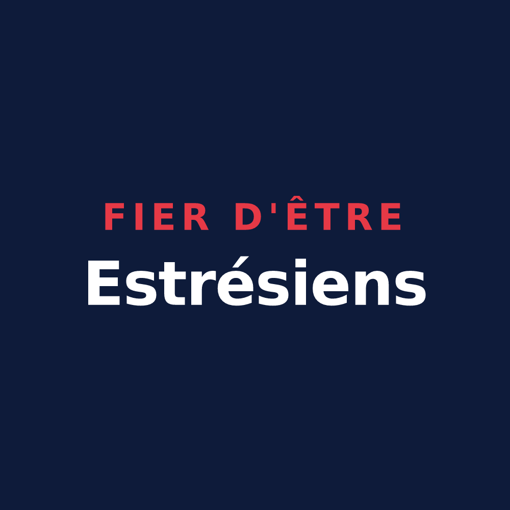 T-shirt « Fier d'être Estrésiens » — design pour Estrées