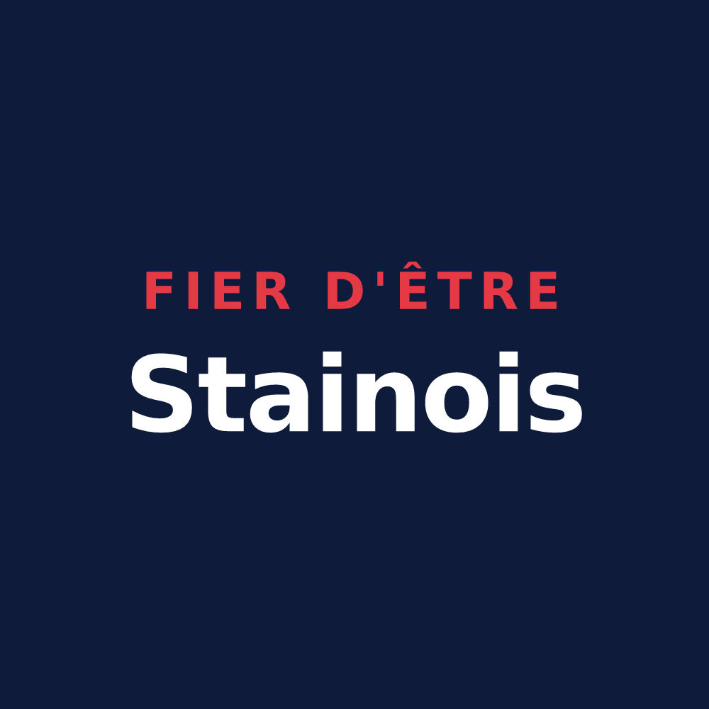 T-shirt « Fier d'être Stainois » — design pour Étain