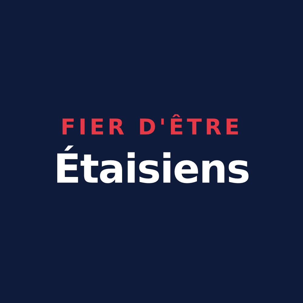 T-shirt « Fier d'être Étaisiens » — design pour Étais-la-Sauvin