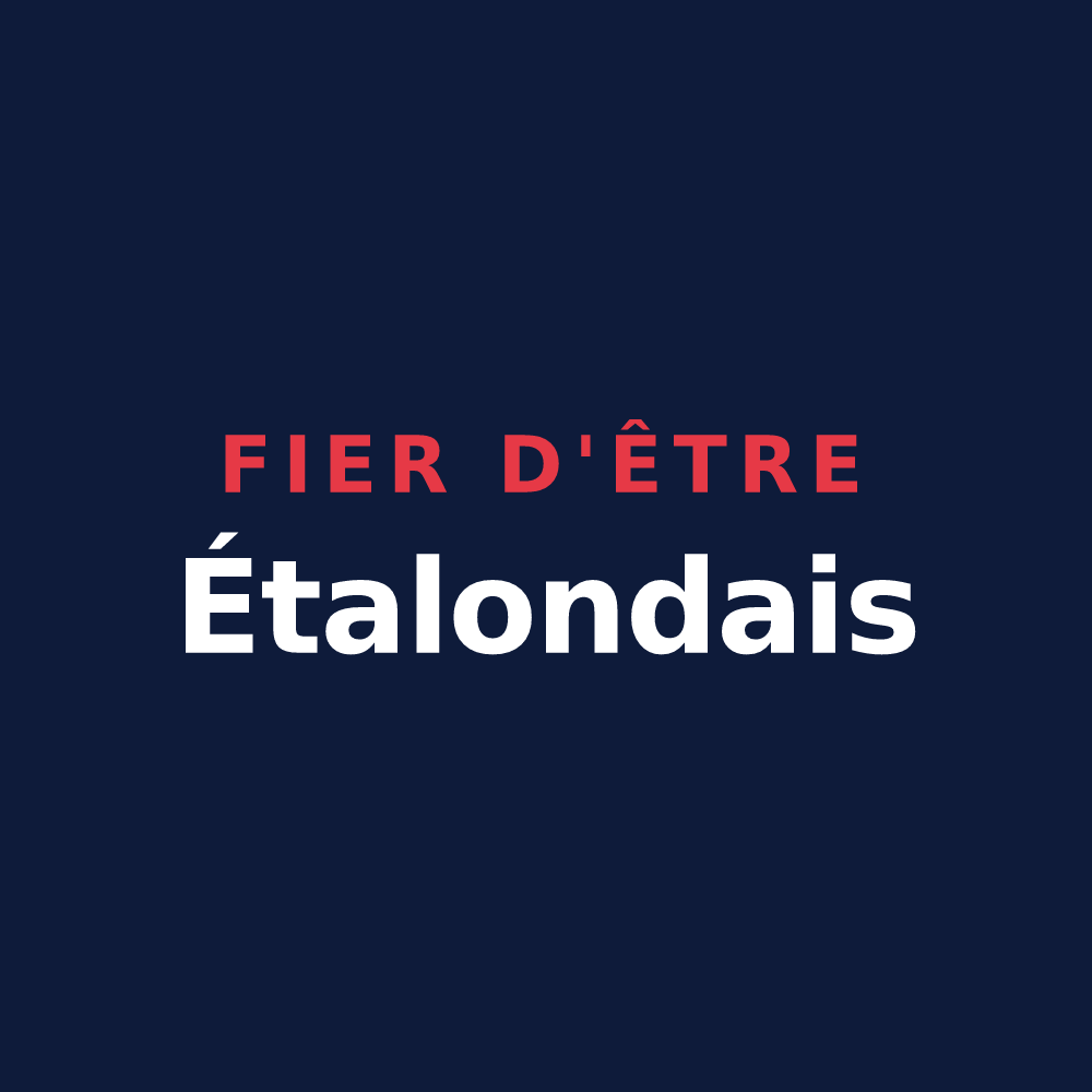 T-shirt « Fier d'être Étalondais » — design pour Étalondes