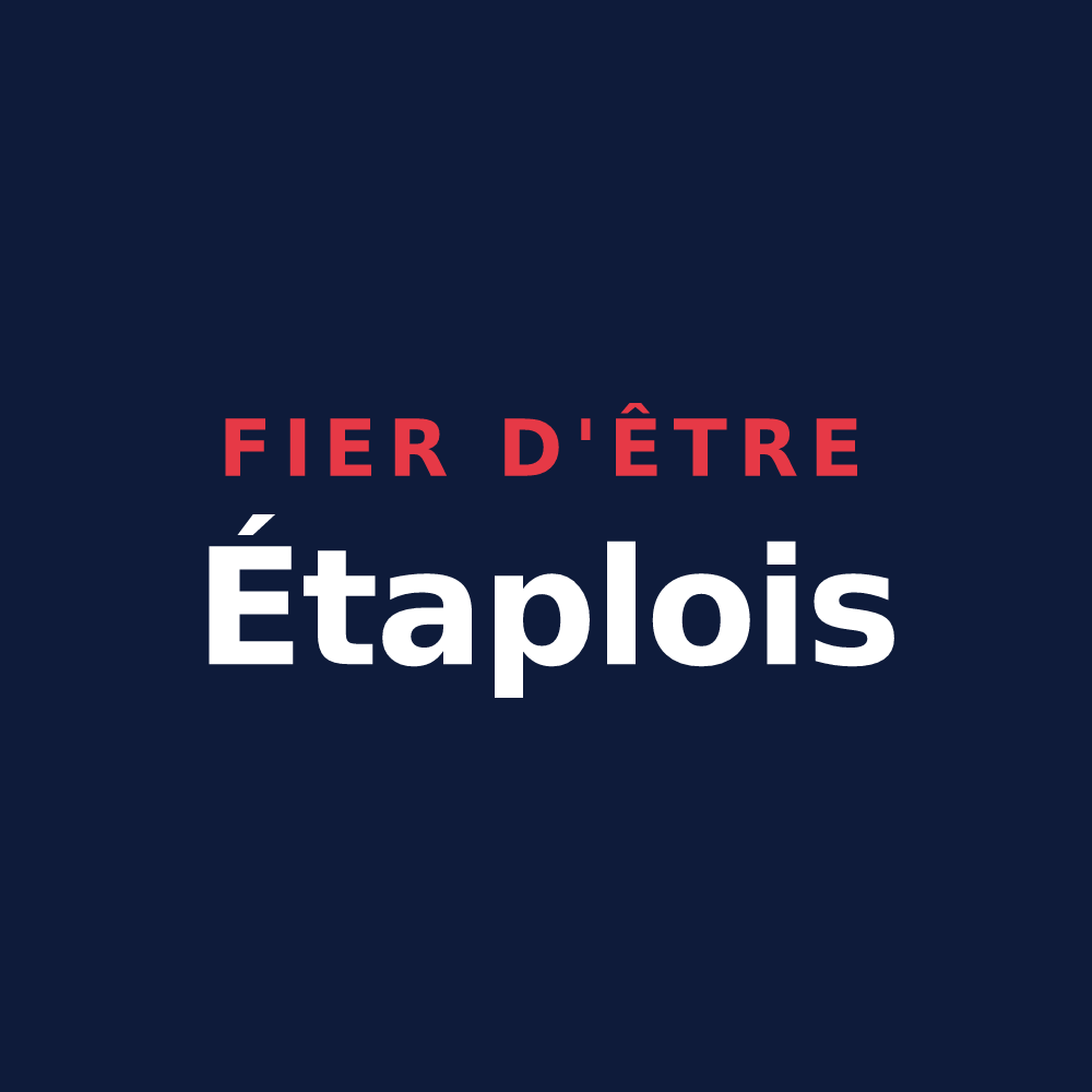 T-shirt « Fier d'être Étaplois » — design pour Étaples