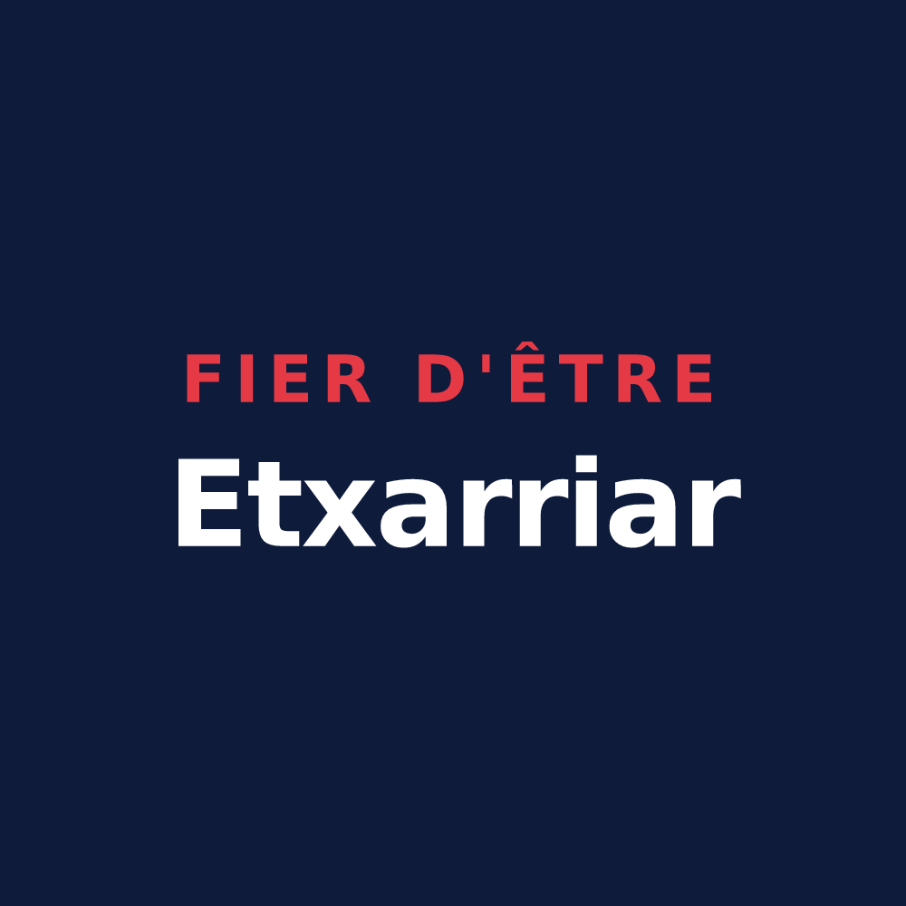 T-shirt « Fier d'être Etxarriar » — design pour Etcharry