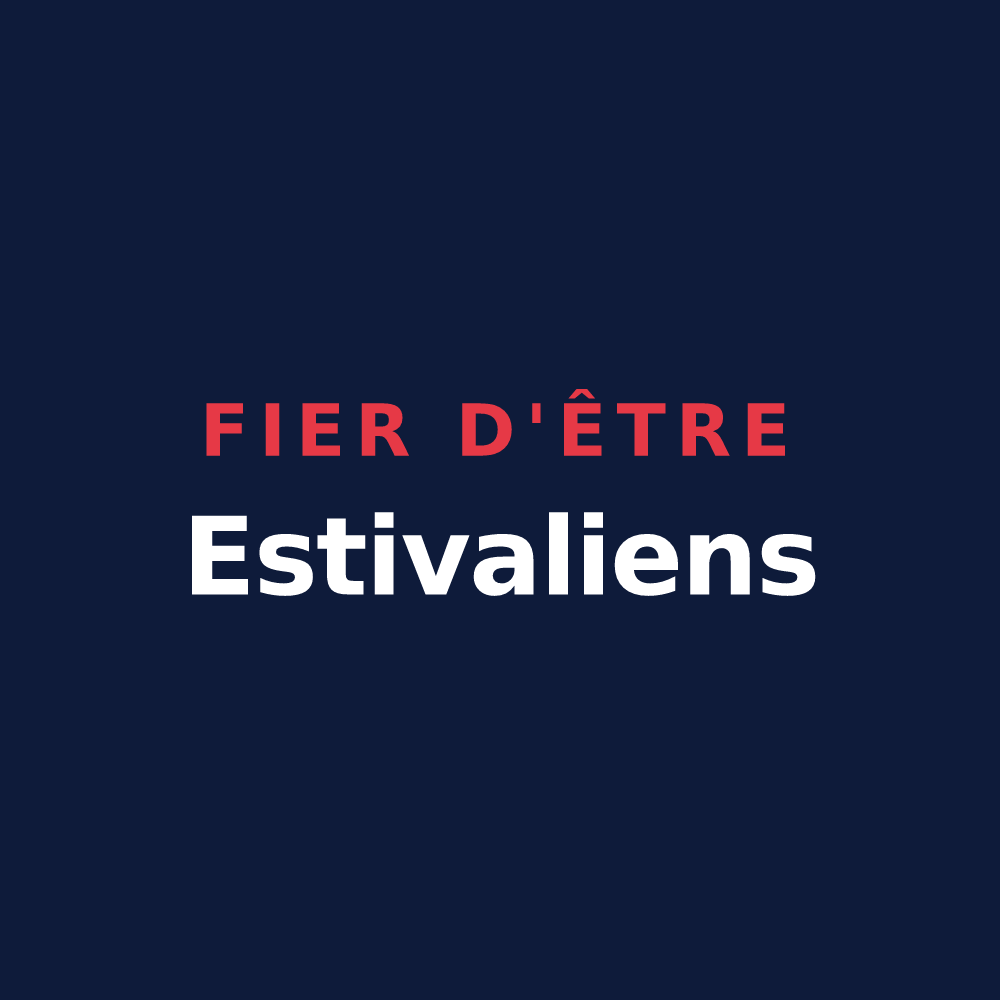 T-shirt « Fier d'être Estivaliens » — design pour Étevaux