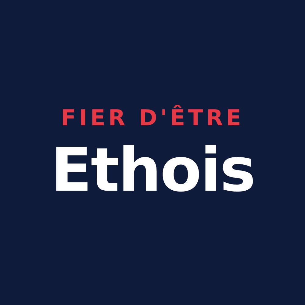 T-shirt « Fier d'être Ethois » — design pour Eth