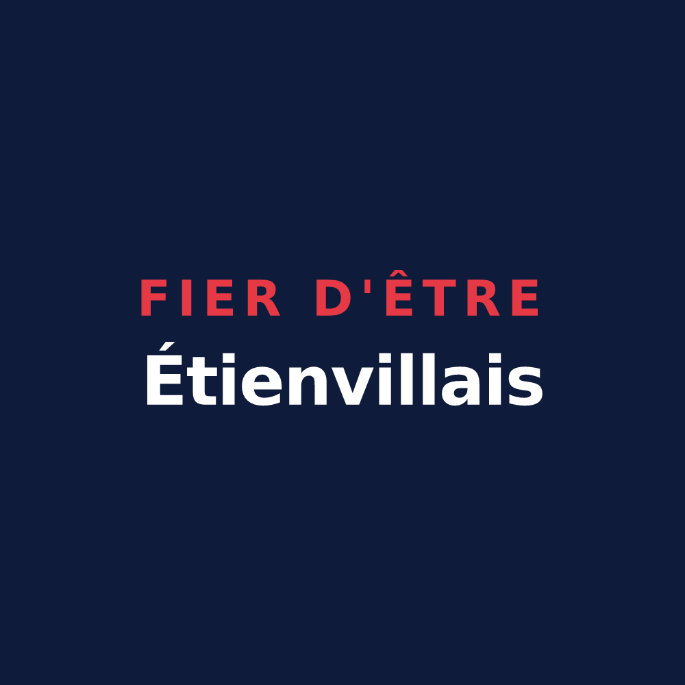 T-shirt « Fier d'être Étienvillais » — design pour Étienville