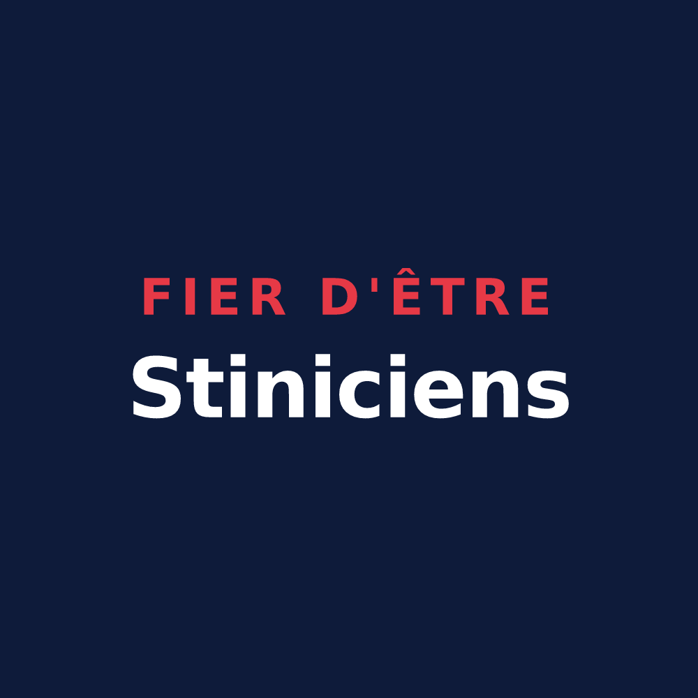 T-shirt « Fier d'être Stiniciens » — design pour Étigny