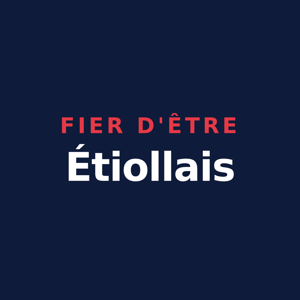T-shirt « Fier d'être Étiollais » — design pour Étiolles