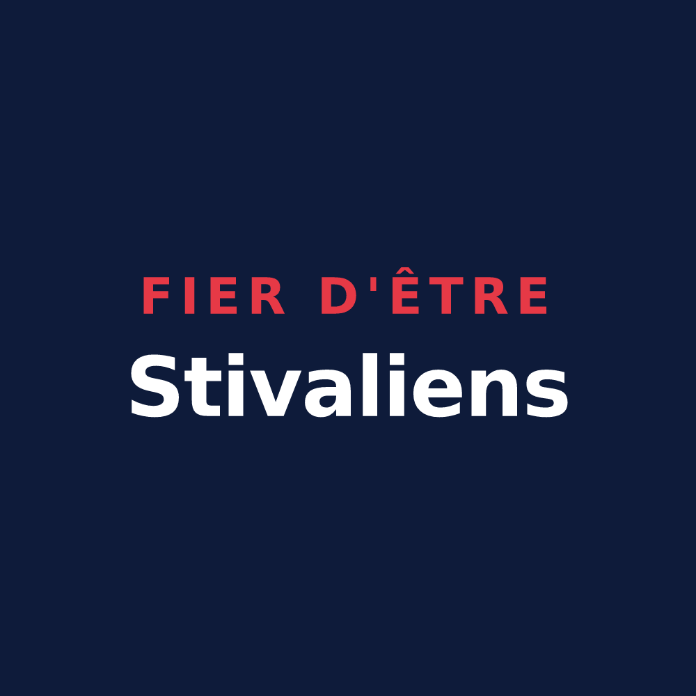 T-shirt « Fier d'être Stivaliens » — design pour Étival-Clairefontaine