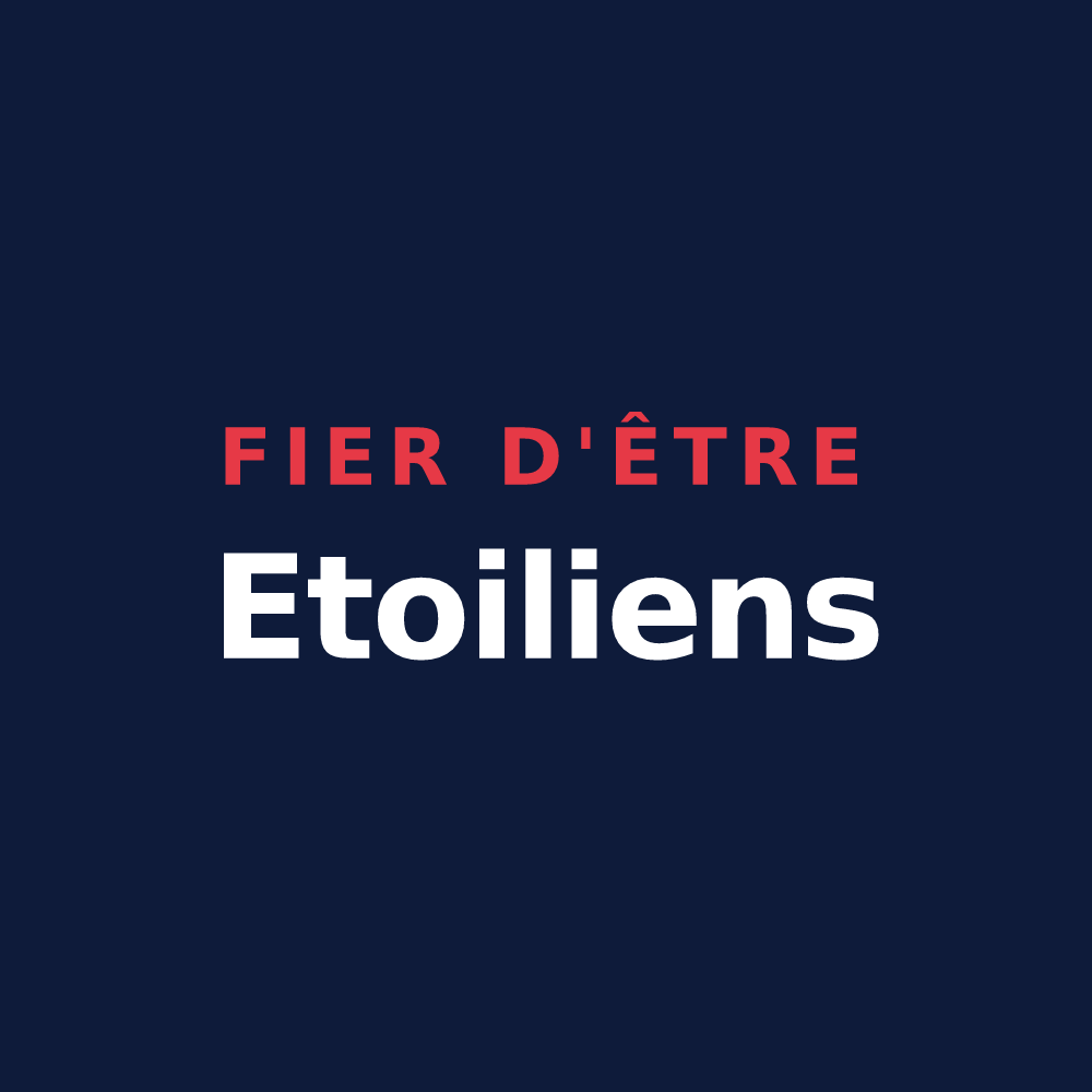 T-shirt « Fier d'être Etoiliens » — design pour Étoile-sur-Rhône