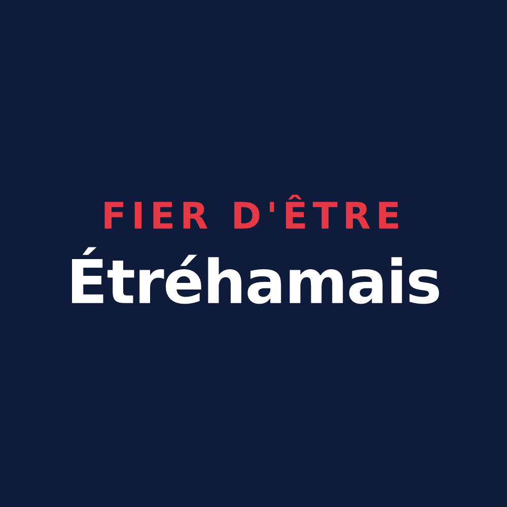 T-shirt « Fier d'être Étréhamais » — design pour Étréham