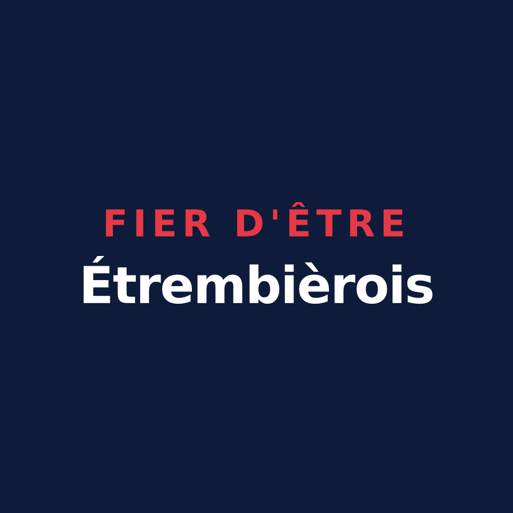 T-shirt « Fier d'être Étrembièrois » — design pour Étrembières