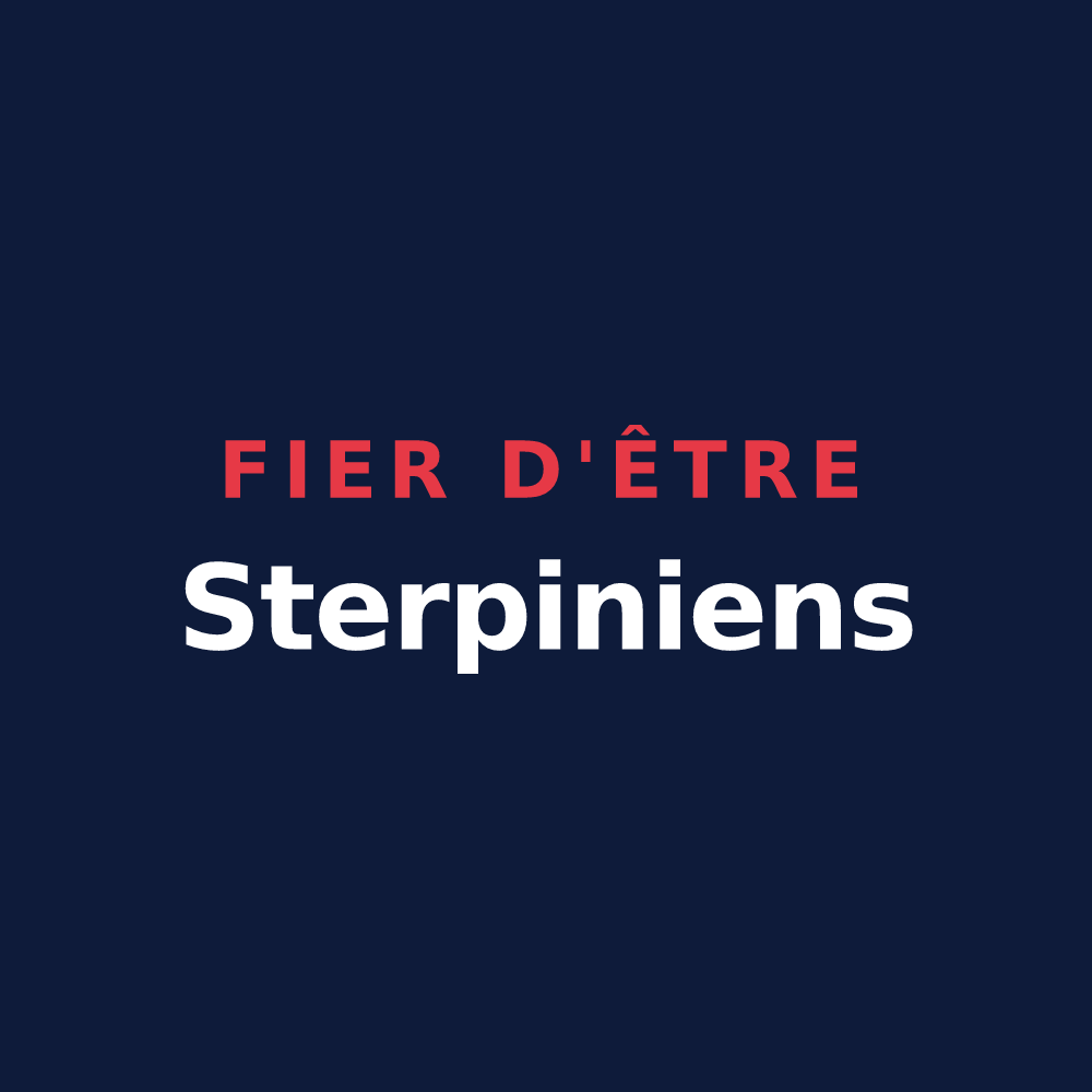 T-shirt « Fier d'être Sterpiniens » — design pour Étrépigny