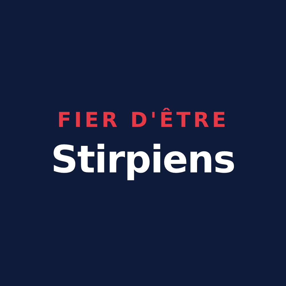 T-shirt « Fier d'être Stirpiens » — design pour Étrepy