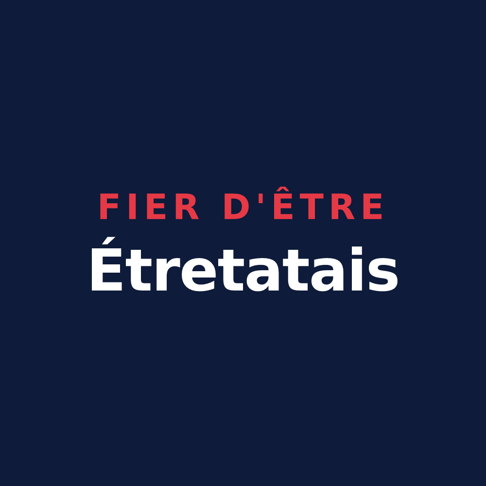 T-shirt « Fier d'être Étretatais » — design pour Étretat