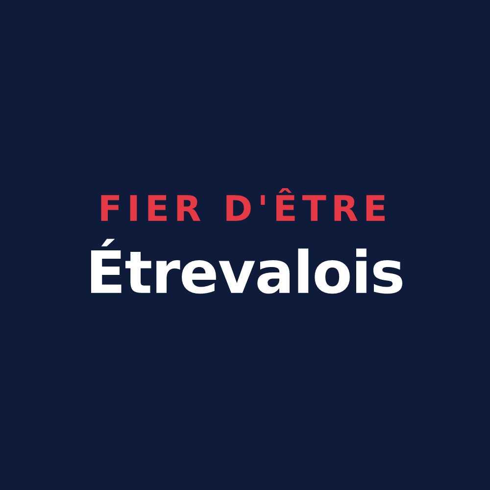 T-shirt « Fier d'être Étrevalois » — design pour Étreval