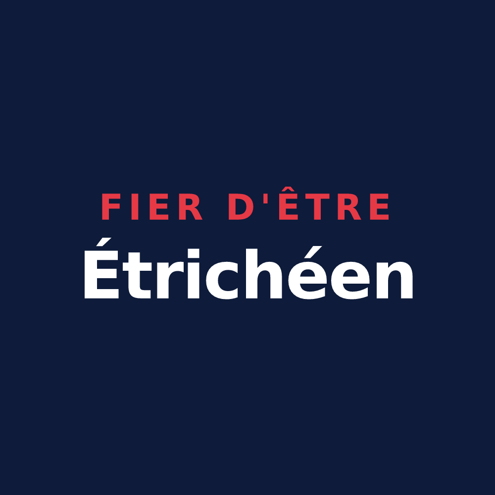 T-shirt « Fier d'être Étrichéen » — design pour Étriché
