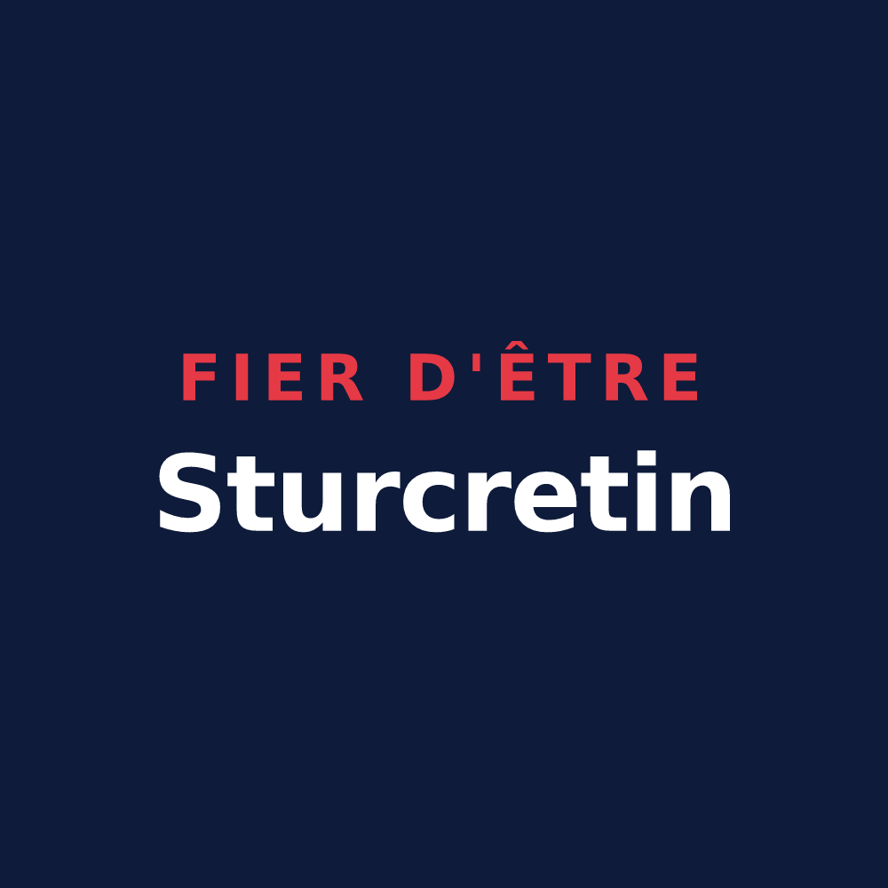 T-shirt « Fier d'être Sturcretin » — design pour Éturqueraye