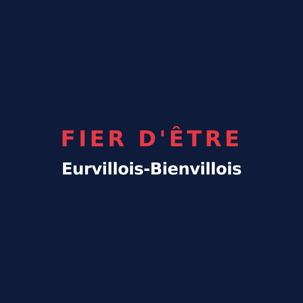 T-shirt « Fier d'être Eurvillois-Bienvillois » — design pour Eurville-Bienville