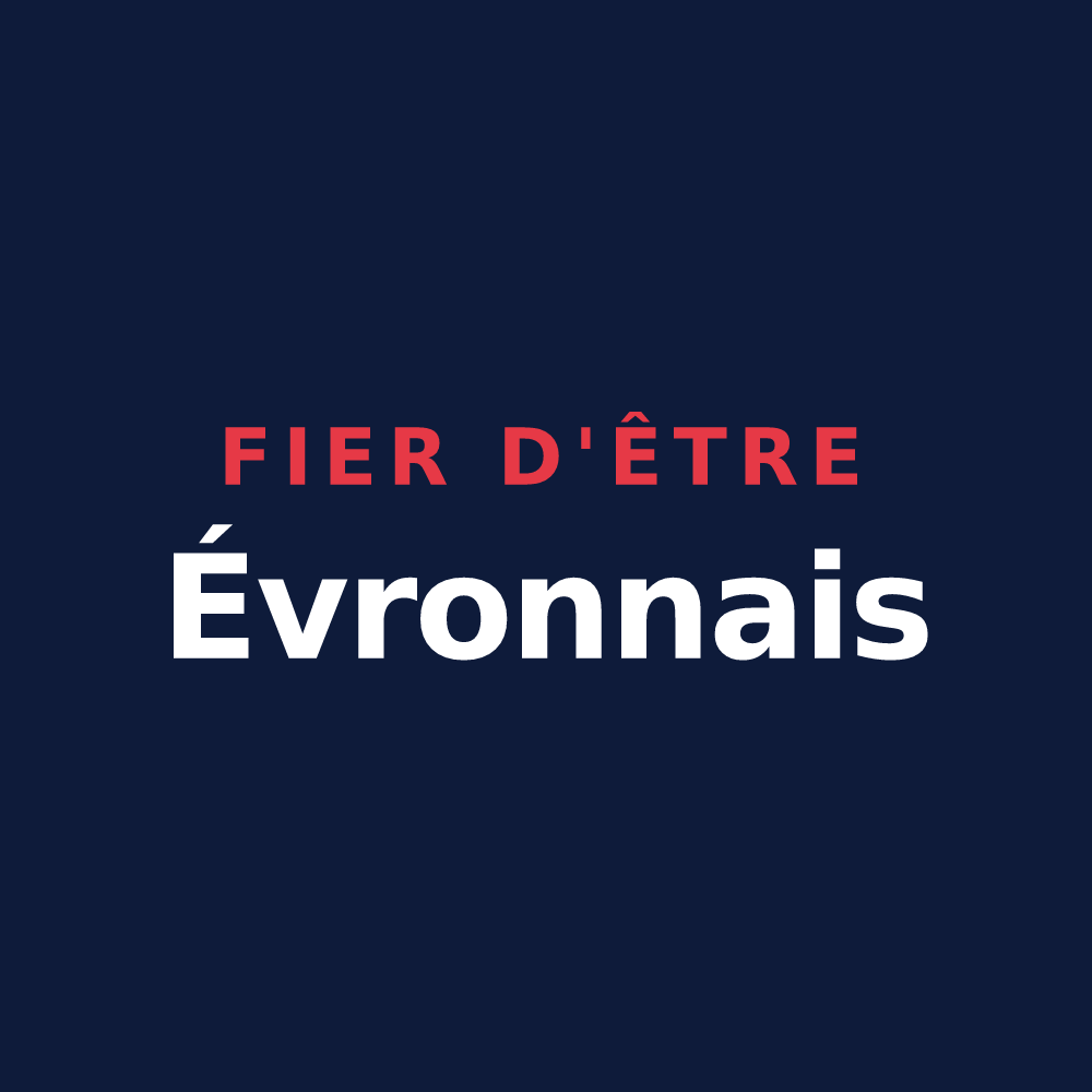 T-shirt « Fier d'être Évronnais » — design pour Évron