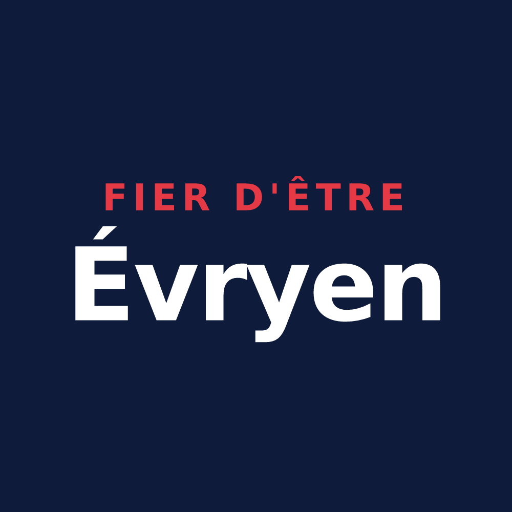 T-shirt « Fier d'être Évryen » — design pour Évry-Courcouronnes
