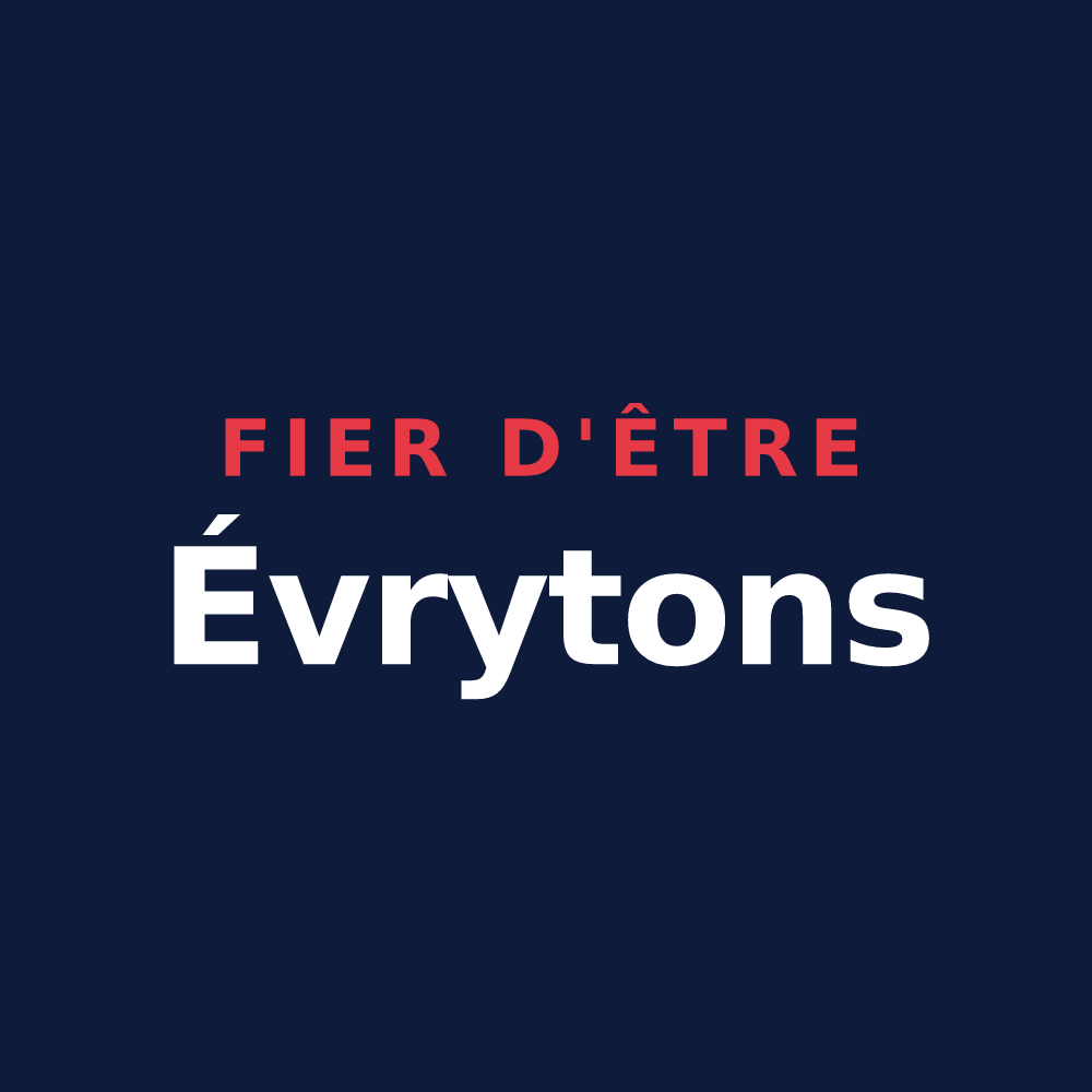 T-shirt « Fier d'être Évrytons » — design pour Évry