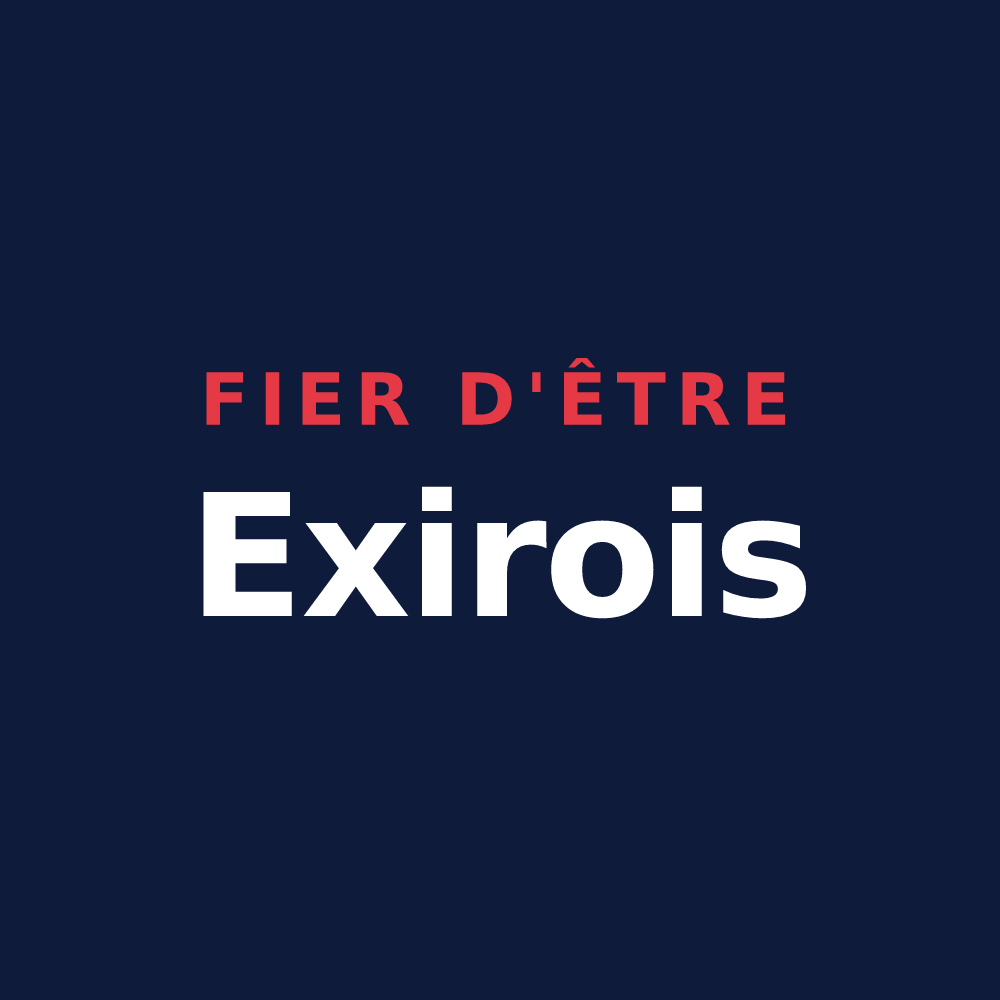 T-shirt « Fier d'être Exirois » — design pour Exireuil