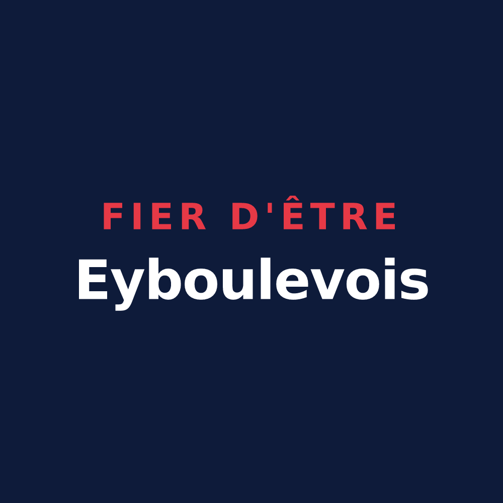 T-shirt « Fier d'être Eyboulevois » — design pour Eybouleuf