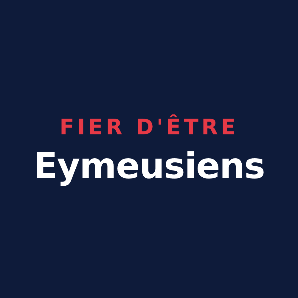 T-shirt « Fier d'être Eymeusiens » — design pour Eymeux