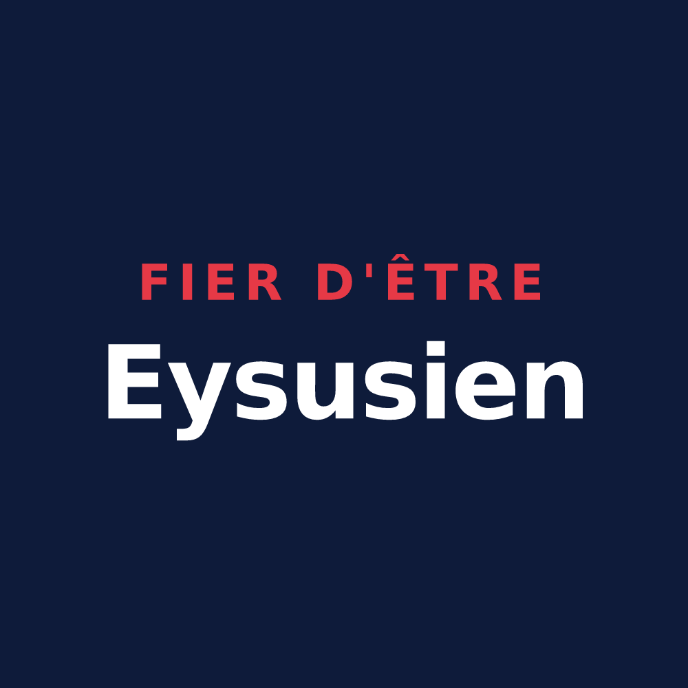 T-shirt « Fier d'être Eysusien » — design pour Eysus