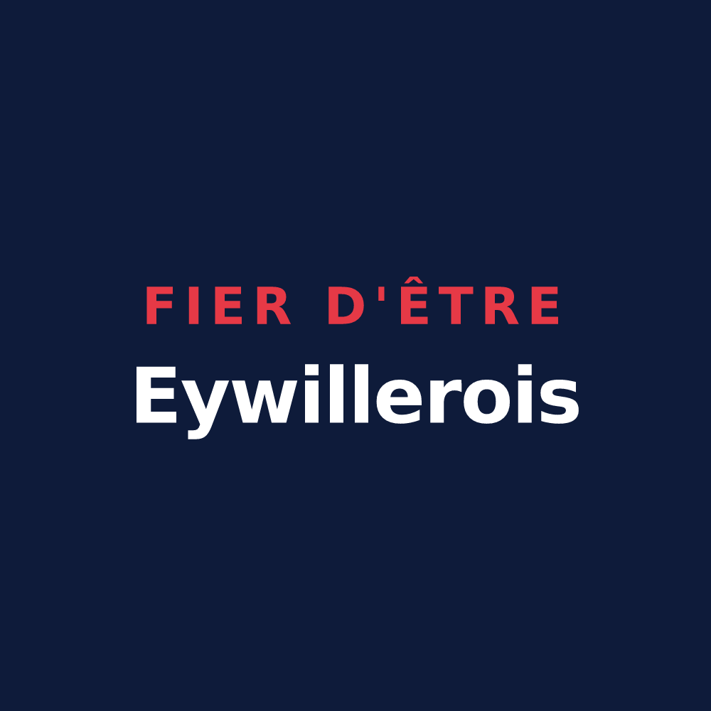T-shirt « Fier d'être Eywillerois » — design pour Eywiller