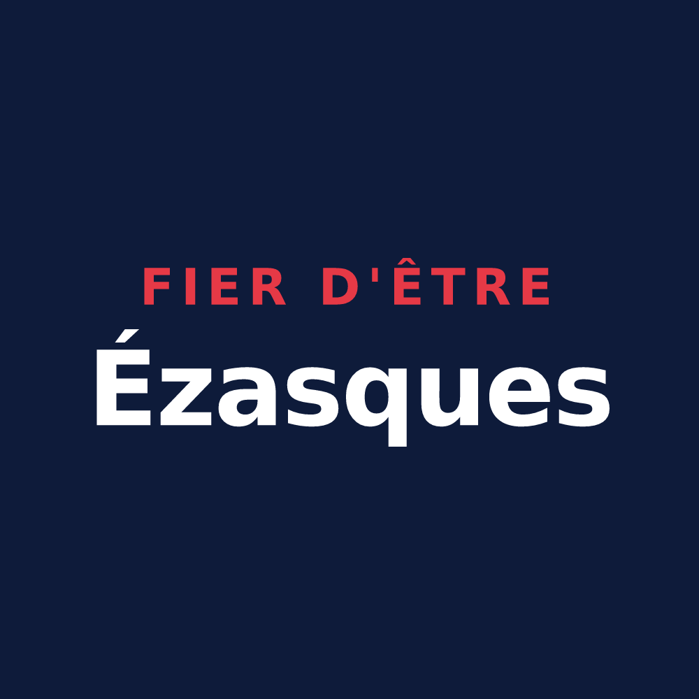 T-shirt « Fier d'être Ézasques » — design pour Èze
