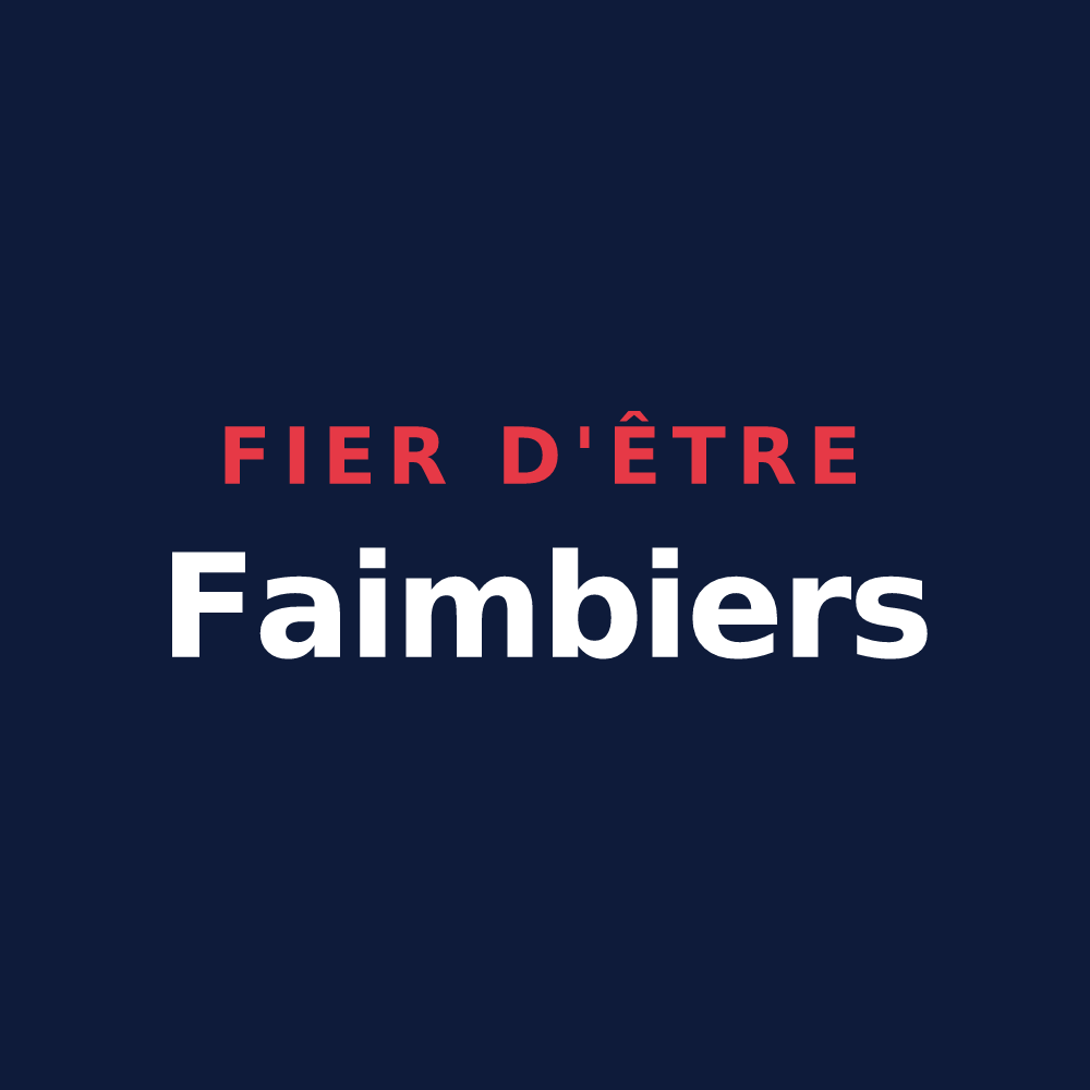T-shirt « Fier d'être Faimbiers » — design pour Faimbe