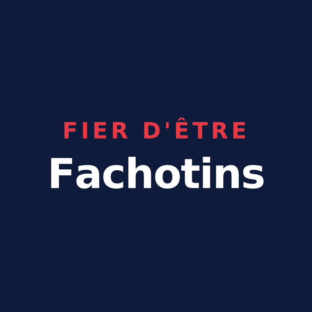 T-shirt « Fier d'être Fachotins » — design pour Faissault
