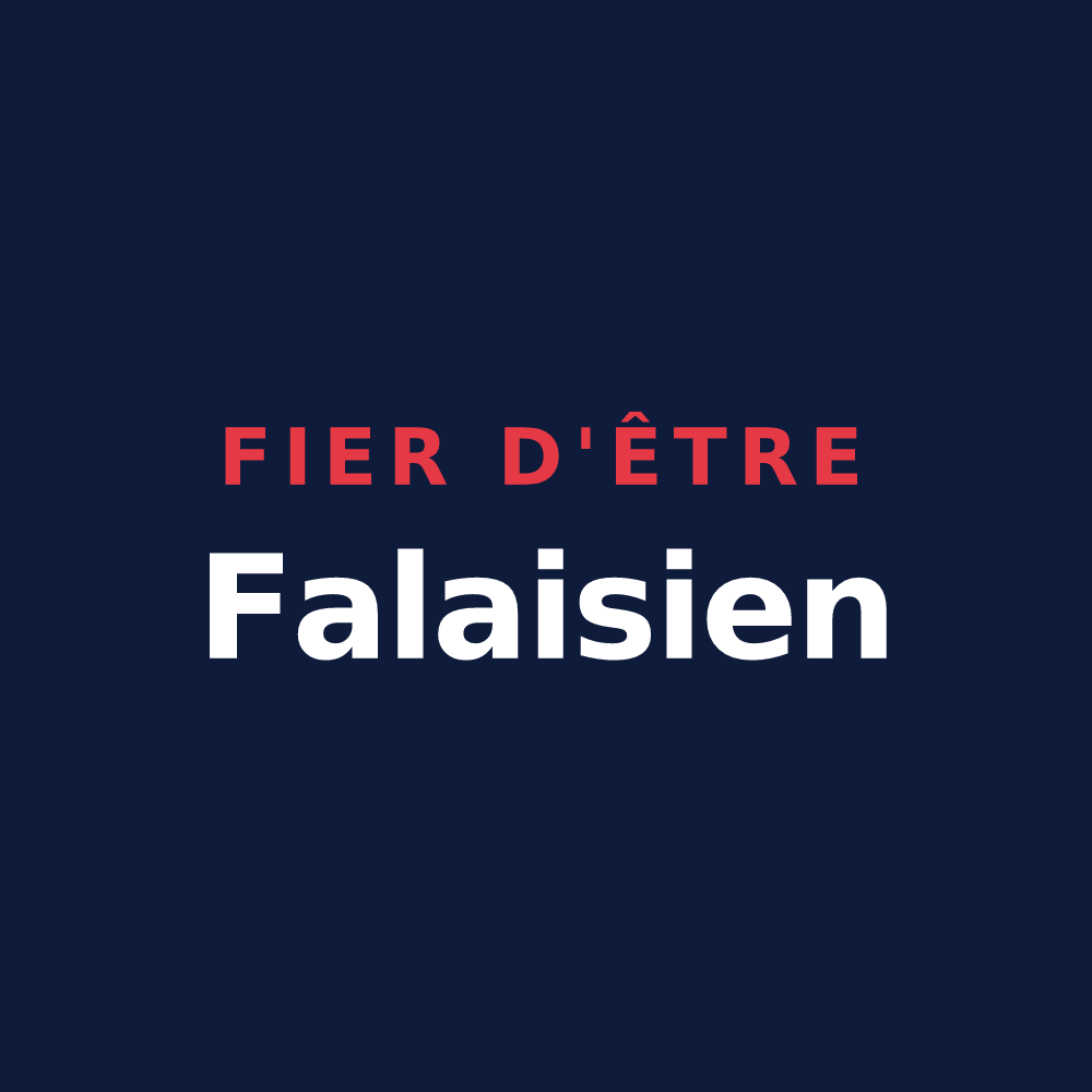 T-shirt « Fier d'être Falaisien » — design pour Falaise