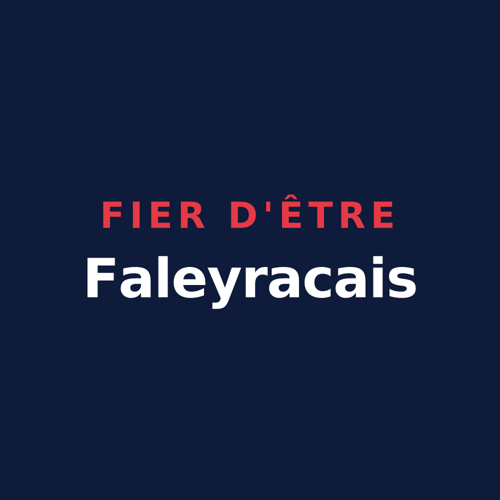 T-shirt « Fier d'être Faleyracais » — design pour Faleyras