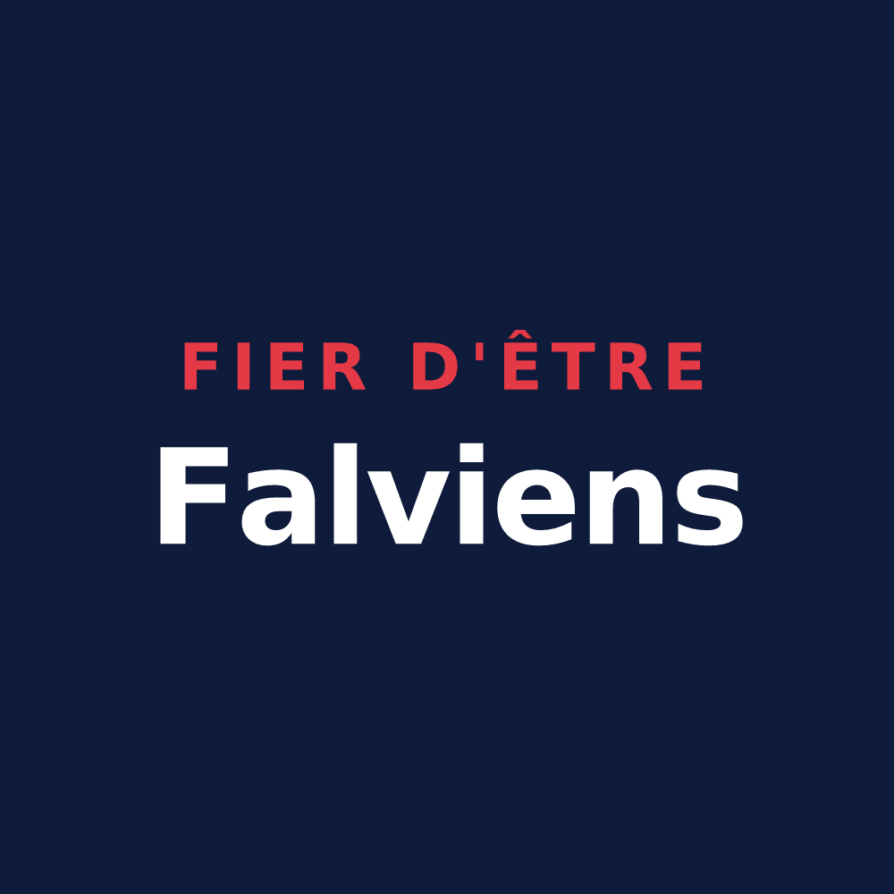 T-shirt « Fier d'être Falviens » — design pour Falvy