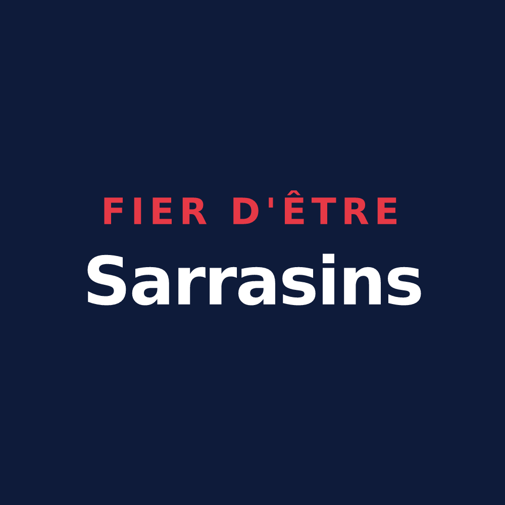 T-shirt « Fier d'être Sarrasins » — design pour Famars