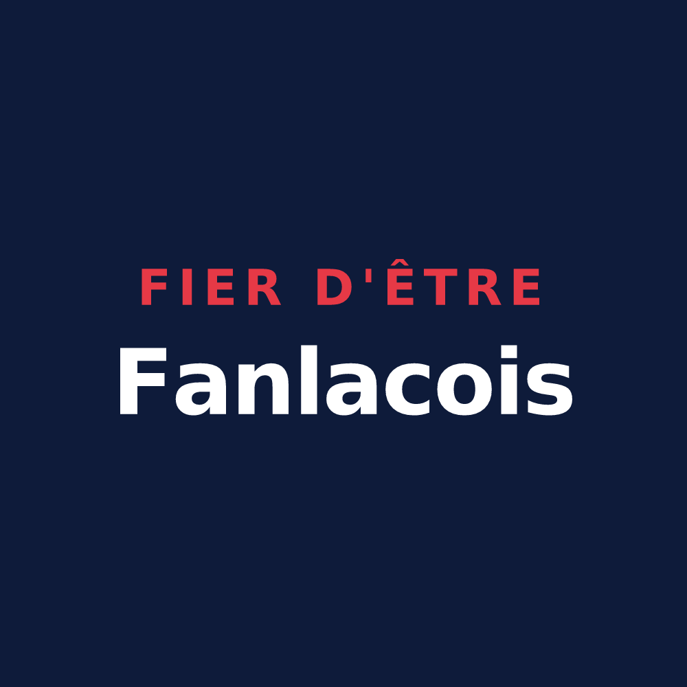 T-shirt « Fier d'être Fanlacois » — design pour Fanlac