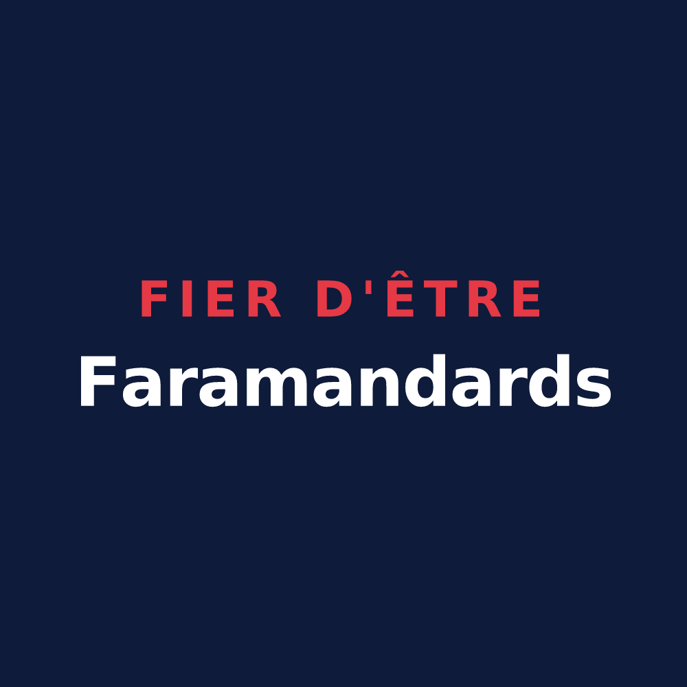 T-shirt « Fier d'être Faramandards » — design pour Faramans