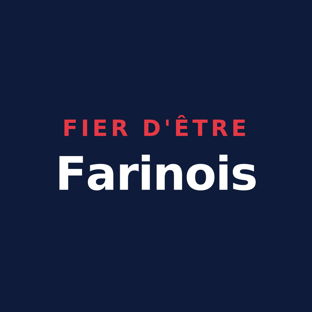 T-shirt « Fier d'être Farinois » — design pour Fareins